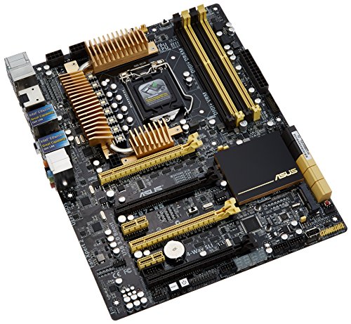 Asus Z87-WS Workstation Motherboard (Sockel 1155, Intel Z87, DDR3, S-ATA 600, ATX, 4X PCIe 3.0/2.0 x16, HDMI, USB 3.0, eSATA, Beste Grafikleistung mit 4-Wege-Gen3 CrossFireX und GeFireX orce SLI) von ASUS