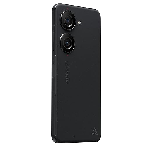 Asus Zenfone 10 Smartphone (5,9" AMOLED Display, 50MP Dual-Kamera, 4300 mAh Akku, Android 13.0, Snapdragon 8 Gen 2, IP68, 8GB RAM, 128GB Speicher) Midnight Black von Asus
