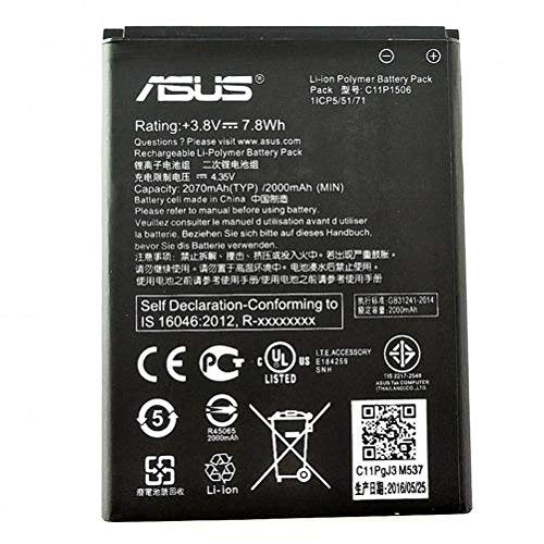 Batterie interner Akku Original Asus C11P1506 Zenfone Live Go Z00VD ZC500TG G500TG internes Ersatzteil von ASUS