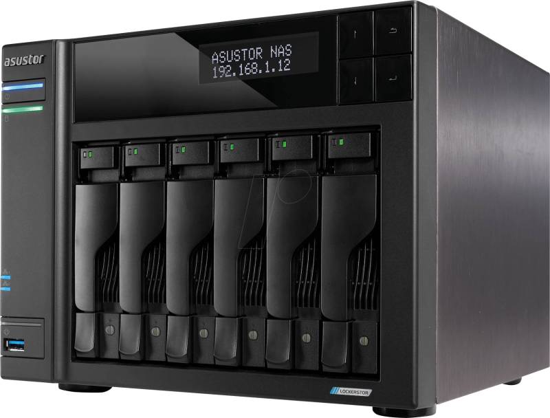 ASUS AS6706T - NAS-Server Leergehäuse von ASUSTOR