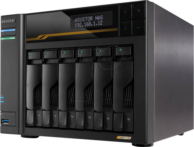 ASUS AS6806T - NAS-Server Leergehäuse von ASUSTOR