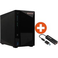 ASUSTOR AS3302T Drivestor 2 PRO NAS System 2-bay + AS-U2.5G2 - Netzwerkadapter von ASUSTOR