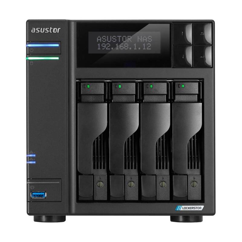 ASUSTOR AS6704T Lockerstor 4 Gen2 4 Einschübe NAS-Server Leergehäuse (90-AS67... von ASUSTOR