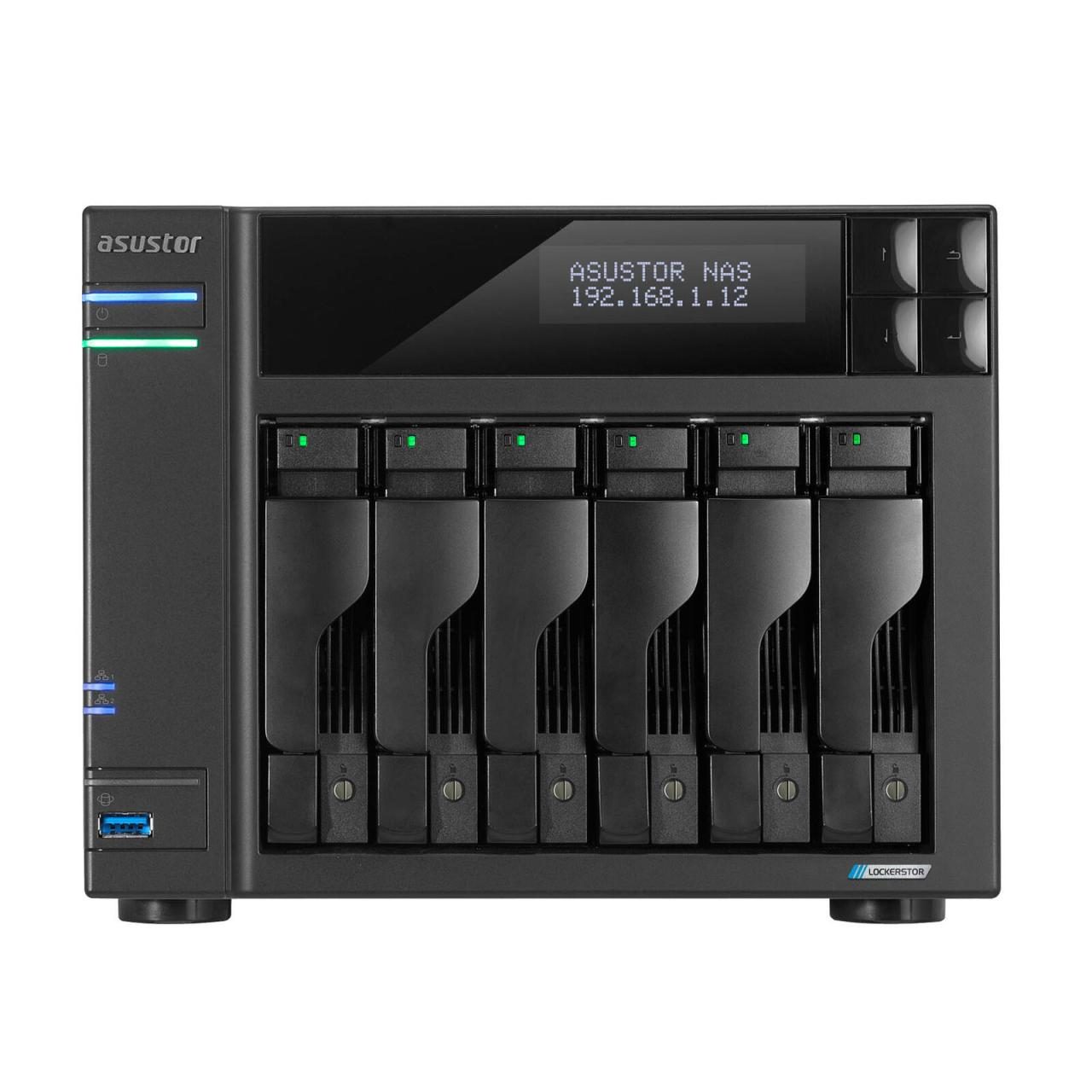 ASUSTOR AS6706T Lockerstor 6 Gen2 6 Einschübe NAS-Server Leergehäuse (90-AS67... ASUSTOR AS6706T Lockerstor 6 Gen2 6 Einschübe NAS-Server Leergehäuse (90-AS67... von ASUSTOR