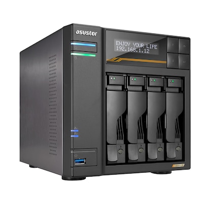 ASUSTOR AS6804T Gen3 Lockerstor 4 NAS System 4-bay ASUSTOR AS6804T Gen3 Lockerstor 4 NAS System 4-bay von ASUSTOR