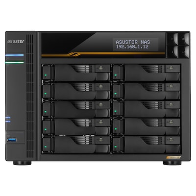 ASUSTOR AS6810T Gen3 Lockerstor 10 NAS System 10-bay ASUSTOR AS6810T Gen3 Lockerstor 10 NAS System 10-bay von ASUSTOR