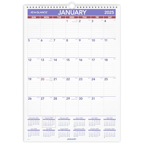 AT-A-GLANCE PM22825 Wandkalender 2025, 30,5 x 43,2 cm, mittelhoch AT-A-GLANCE PM22825 Wandkalender 2025, 30,5 x 43,2 cm, mittelhoch von AT-A-GLANCE