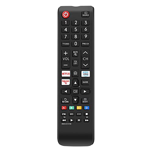 Universal Fernbedienung Mit Netflix,Prime-Video Rakuten-TV Button für Samsung Smart TV LCD LED UHD QLED 4K HDR TVs von ATA-D