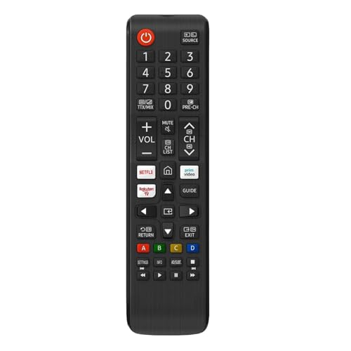 Universal Fernbedienung Mit Netflix,Prime-Video Rakuten-TV Button für Samsung Smart TV LCD LED UHD QLED 4K HDR TVs Universal Fernbedienung Mit Netflix,Prime-Video Rakuten-TV Button für Samsung Smart TV LCD LED UHD QLED 4K HDR TVs von ATA-D