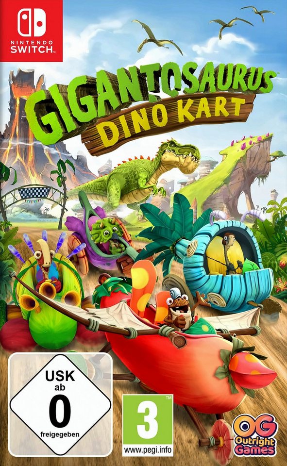 Gigantosaurus: Dino Kart SWITCH Nintendo Switch Gigantosaurus: Dino Kart SWITCH Nintendo Switch von Outright Games