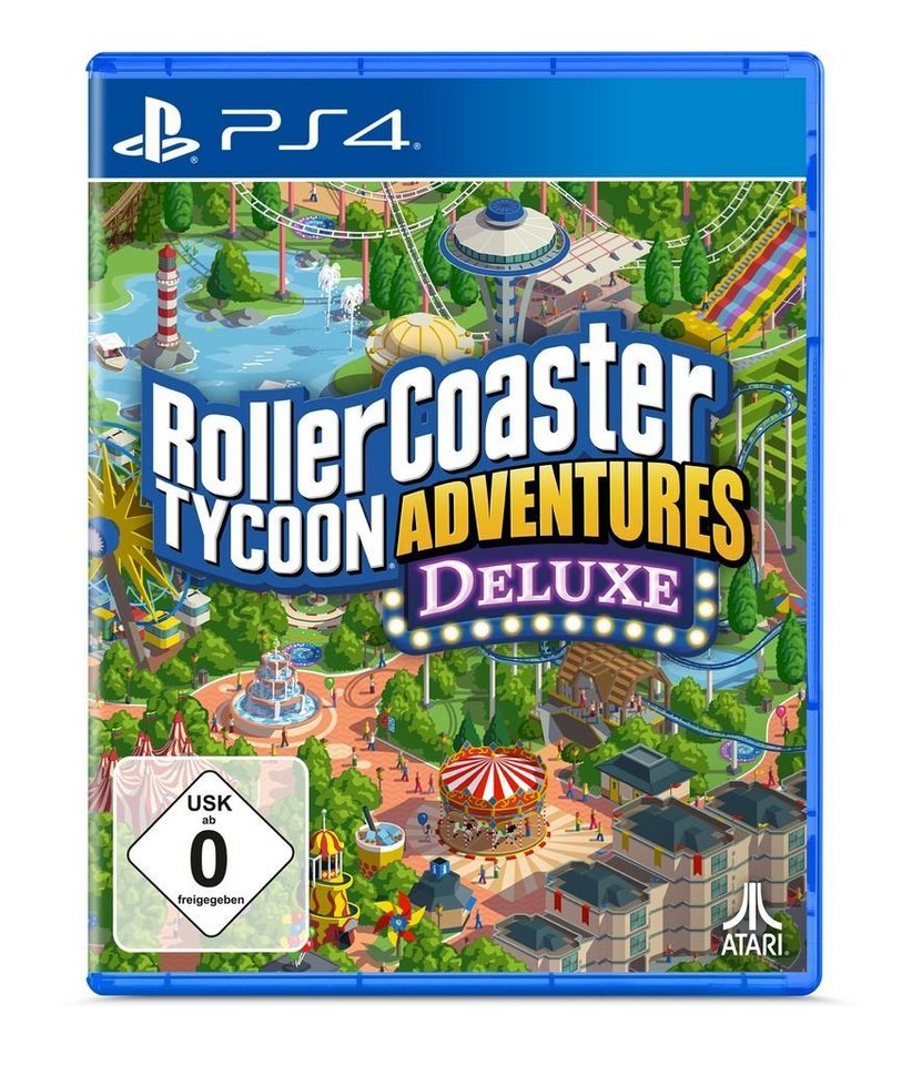 RollerCoaster Tycoon Adventures Deluxe PlayStation 4 von ATARI