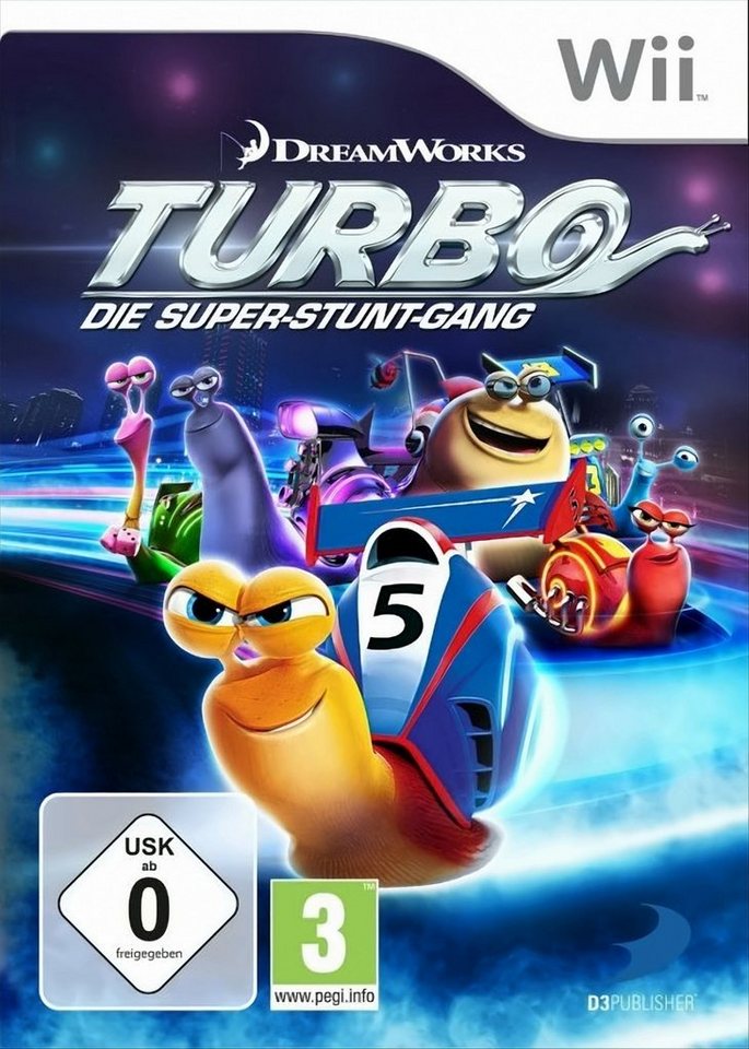 Turbo - Die Super-Stunt-Gang Nintendo Wii von BANDAI NAMCO