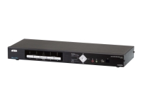 Aten 4-Port USB 4K HDMI Multi-View KVMP™ Switch, 4096 x 2160 Pixel, Eingebauter Ethernet-Anschluss, 4K Ultra HD, Rack-Einbau, 16 W, 1U von ATEN Technology