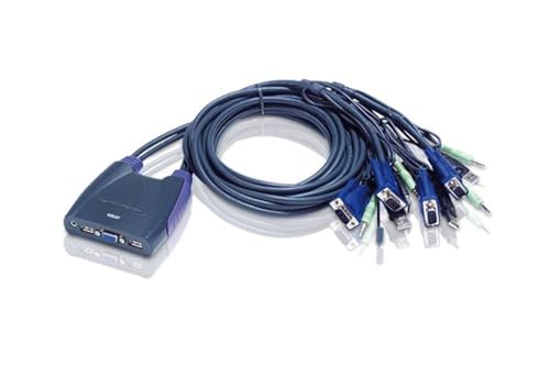 ATEN 4-Port USB VGA KVM Switch with Audio von ATEN