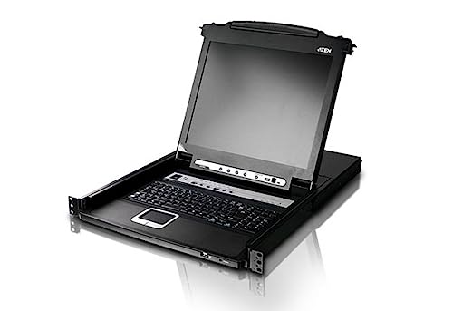 Aten CL5708N 8-Port KVM Switch USB LCD 48,3 cm (19 Zoll) von Aten