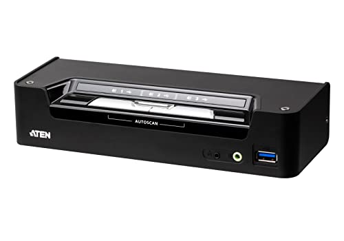 ATEN CS1953 3-Port USB-C DisplayPort Hybrid KVM, Schwarz ATEN CS1953 3-Port USB-C DisplayPort Hybrid KVM, Schwarz von ATEN