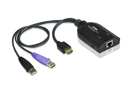 ATEN KA7168 HDMI-USB-KVM-Adapterkabel, schwarz von ATEN