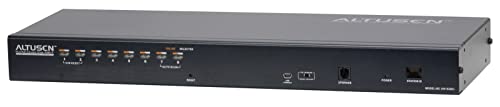 ATEN KH1508AI 8-Port Single User CAT5 IP KVM (On The Net), schwarz von ATEN