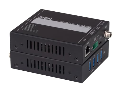 ATEN UCE33100 4-Port USB3.2 Gen1 Cat 6A Extender bis zu 100m von ATEN