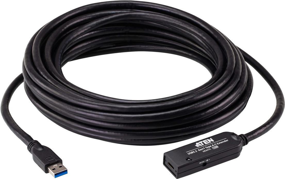 ATEN UE331C - USB-Verl�ngerungskabel - USB (M) zu 24 pin USB-C (W) - USB 3.2 Gen 1 - 10 m von ATEN