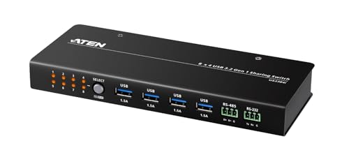 ATEN US3384I 8 x 4 USB 3.2 Gen 1 Sharing Switch ATEN US3384I 8 x 4 USB 3.2 Gen 1 Sharing Switch von ATEN