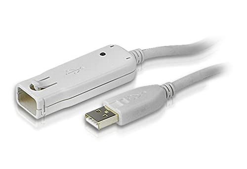 ATEN USB-Kabel USB 2.0 USB-A Stecker, USB-A Buchse 12.00m Grau UE2120 von ATEN
