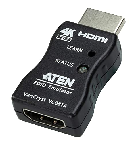 ATEN VC081A True 4K HDMI EDID Emulator Schwarz von ATEN