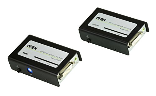 ATEN VE602-AT-G DVI, Audio-Line-out Extender (Verlängerung) über Netzwerkkabel RJ45 60m von ATEN