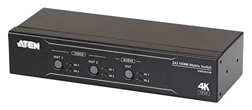 ATEN VM0202HB 2 x 2 True 4K HDMI Audio/Video Matrix Switch ATEN VM0202HB 2 x 2 True 4K HDMI Audio/Video Matrix Switch von ATEN