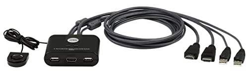 Aten 2-Port USB FHD HDMI Cable KVM von ATEN
