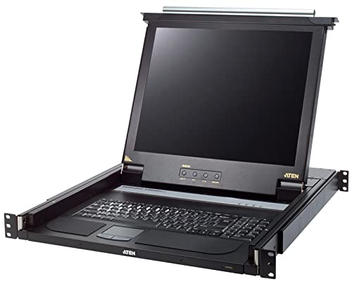 Aten CL1000M KVM Slide Konsole Rack für LCD 43 cm (17 Zoll) von ATEN