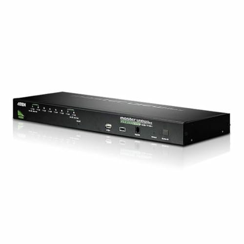 Aten CS1708A KVMP Switch (48,3 cm (19 Zoll), 8-polig, USB, PS2) von ATEN