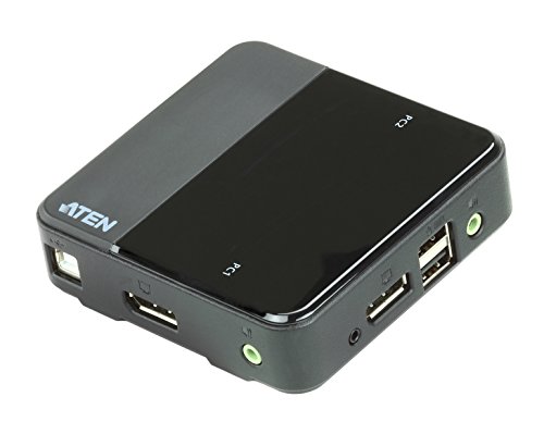 Aten CS782DP KVM Switch 2-Port USB DisplayPort, schwarz Aten CS782DP KVM Switch 2-Port USB DisplayPort, schwarz von ATEN