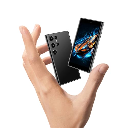 ATEVENSE Mini-Smartphone, 3" HD-Touchscreen, Dual-Kameras, Mini-Handy, Gesichtserkennung, 2000-mAh-Akku, Entsperrtes Kompaktes Smartphone, Erschwingliches Geschenk für Kinder ATEVENSE Mini-Smartphone, 3" HD-Touchscreen, Dual-Kameras, Mini-Handy, Gesichtserkennung, 2000-mAh-Akku, Entsperrtes Kompaktes Smartphone, Erschwingliches Geschenk für Kinder von ATEVENSE