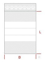 100 Stück Druckverschlussbeutel mit Beschriftung 50µ (120 x 170 mm) von ATG Kriminaltechnik GmbH