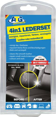ATG ATG123 Lederpflege, Lederfarbe, Leder-Reparaturset, Lederreiniger 1 Set von ATG