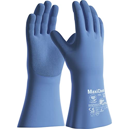 ATG Chemikalien Schutzhandschuh MaxiChem® Größe 10 | 12 Paar von ATG