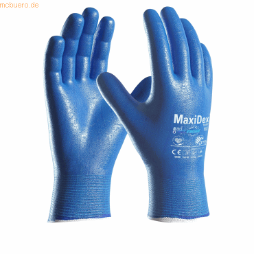 ATG Handschuh MaxiDex 2707-9 blau Gr. 9 ATG Handschuh MaxiDex 2707-9 blau Gr. 9 von ATG