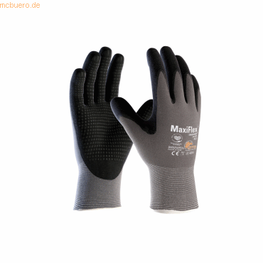ATG Handschuh MaxiFlex Endurance 2442-9 grau/schwarz Gr. 9 ATG Handschuh MaxiFlex Endurance 2442-9 grau/schwarz Gr. 9 von ATG