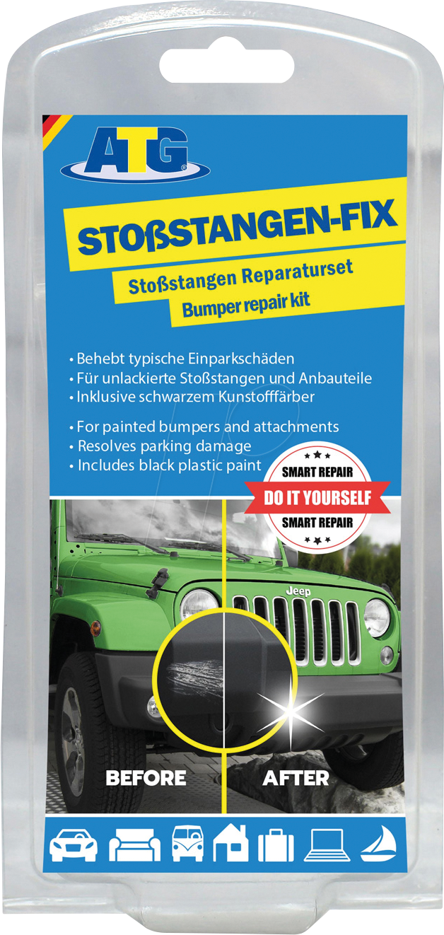 KFZ SR ATG007 - KFZ - Kunststoff/Stoßstangen, Smart-Repair, 6-teilig von ATG