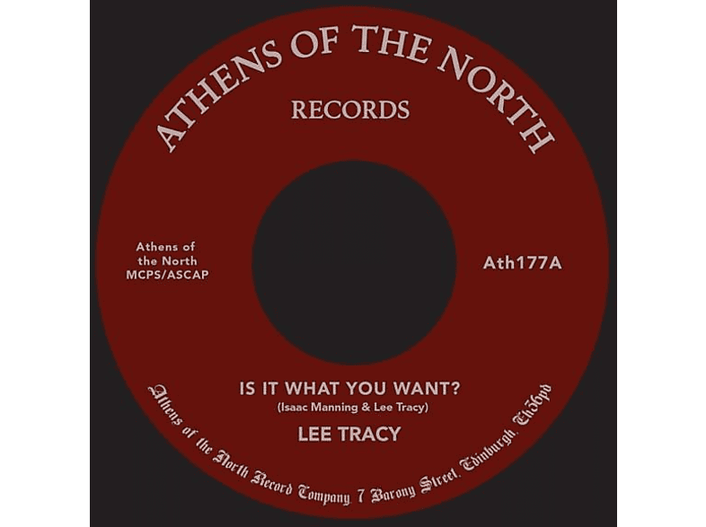Lee -& Isaac Manning- Tracy - Is It What You Want? (Vinyl) von ATHENS OF THE NORTH