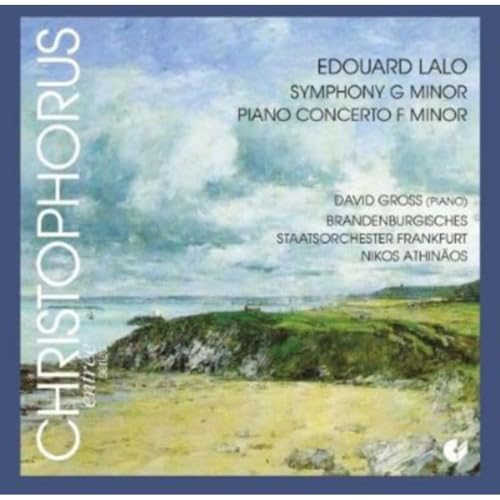 Edouard Lalo: Scherzo für Orchester / Klavierkonzert f-Moll / Symphonie g-Moll / Romance-Serenade von ATHINÄOS/BRANDENBURG.STAATSORCHESTER FRANKFURT