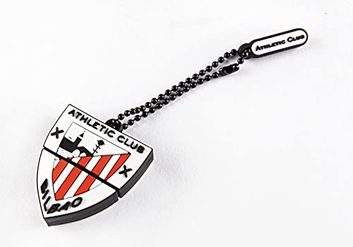 Athletic Club de Bilbao – 32 GB Flash-Laufwerk, Form und Farben des Vereinswappens, inklusive kleinem Anhänger, gummiertes Finish und geringes Gewicht, offizielles Produkt des Teams Athletic Club de Bilbao – 32 GB Flash-Laufwerk, Form und Farben des Vereinswappens, inklusive kleinem Anhänger, gummiertes Finish und geringes Gewicht, offizielles Produkt des Teams von FRIENDLY LICENSE