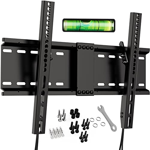 TV Wandhalterung Neigbare Fernseher Halterung für 32-70 Zoll Flach & Curved LED/LCD/OLED/Plasma Fernseher bis zu 45 kg mit Max VESA 600 x 400 mm von ATHLETIC