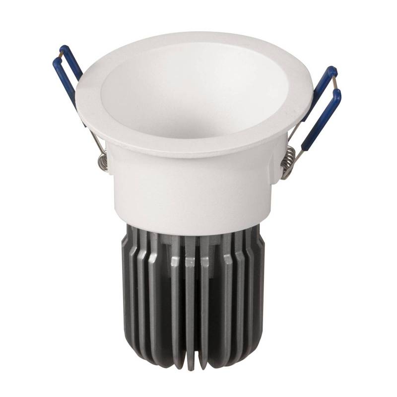 LED-Einbaulampe Toodle rund asymmetrisch, weiß von ATILED