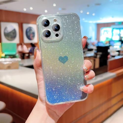ATISIJIE Glänzend Bling Handyhülle für iPhone 14 Pro Max,Mädchen Schuzhülle Kratzfest Anti Rutsch Schutzhülle Hülle für iPhone 14 Pro Max-Blau ATISIJIE Glänzend Bling Handyhülle für iPhone 14 Pro Max,Mädchen Schuzhülle Kratzfest Anti Rutsch Schutzhülle Hülle für iPhone 14 Pro Max-Blau von ATISIJIE