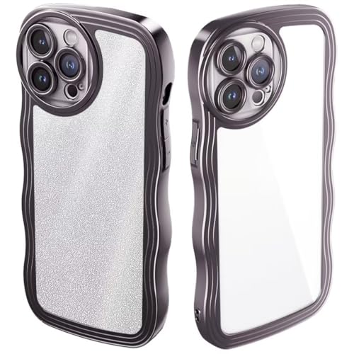 ATISIJIE Glitzer Hülle für iPhone 15 PRO MAX,Wellen Hülle Schutzhülle TPU Durchsichtige Kratzfest Case Cover-Schwarz ATISIJIE Glitzer Hülle für iPhone 15 PRO MAX,Wellen Hülle Schutzhülle TPU Durchsichtige Kratzfest Case Cover-Schwarz von ATISIJIE
