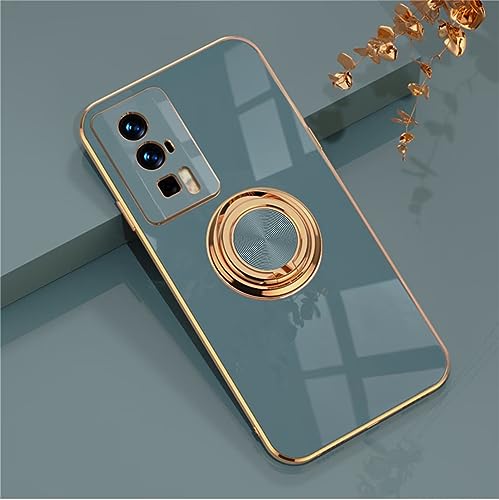 ATISIJIE Handyhülle für iPhone 15 Pro Hülle, 360° Rotating Ständer Magnet Autohalterungen TPU Flexibler Silicone Schutzhülle Shockproof Ring Halter Handyhülle Case für Damen Grau ATISIJIE Handyhülle für iPhone 15 Pro Hülle, 360° Rotating Ständer Magnet Autohalterungen TPU Flexibler Silicone Schutzhülle Shockproof Ring Halter Handyhülle Case für Damen Grau von ATISIJIE