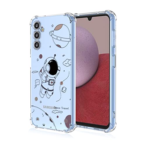 ATISIJIE Handyhülle für Samsung Galaxy A14 4G/5G Hülle Silikon Transparent mit 3D Muster, Fallschutz Durchsichtig Dünn Handy Schutzhülle Case Cover, Weicher TPU Bumper mit verstärkten Ecken Raum ATISIJIE Handyhülle für Samsung Galaxy A14 4G/5G Hülle Silikon Transparent mit 3D Muster, Fallschutz Durchsichtig Dünn Handy Schutzhülle Case Cover, Weicher TPU Bumper mit verstärkten Ecken Raum von ATISIJIE