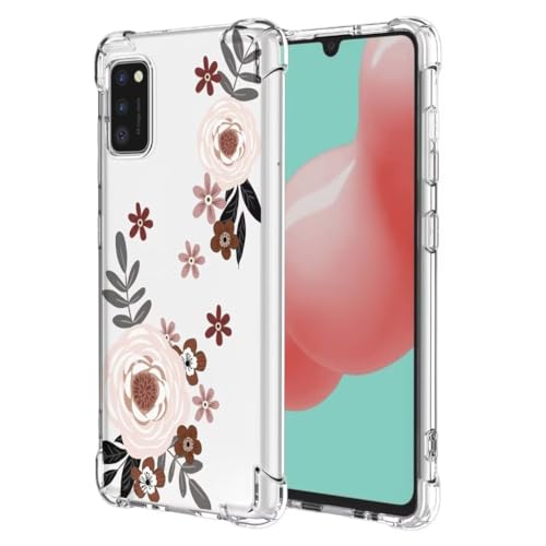 ATISIJIE Hülle für Samsung Galaxy A41,für Mädchen Silikon Hülle Ultra Flexibel Weiche Schutzhülle mit Blumen Muster Stoßfest Cover-SJ203 ATISIJIE Hülle für Samsung Galaxy A41,für Mädchen Silikon Hülle Ultra Flexibel Weiche Schutzhülle mit Blumen Muster Stoßfest Cover-SJ203 von ATISIJIE